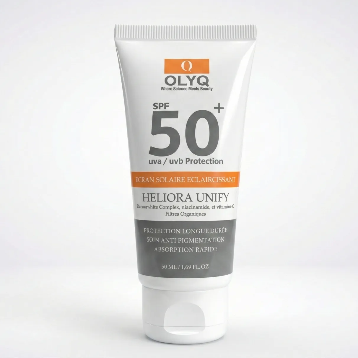 ecran solaire eclaircisant